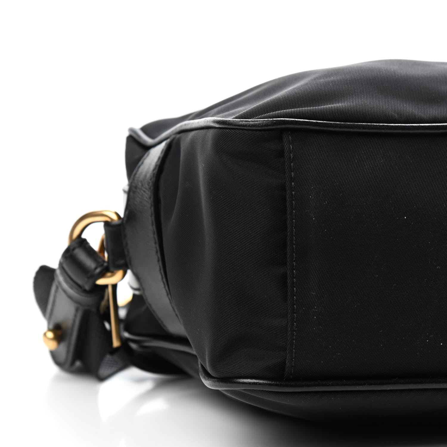 Prada Nylon Tessuto Vela Crossbody Bag Black 8 of 9