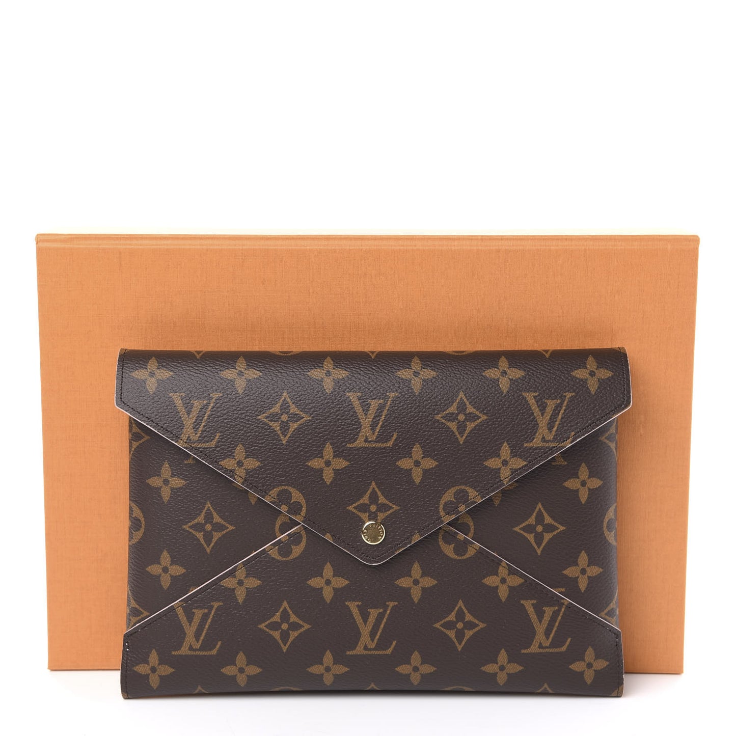 Monogram Large Kirigami Pochette Insert Rose Ballerine