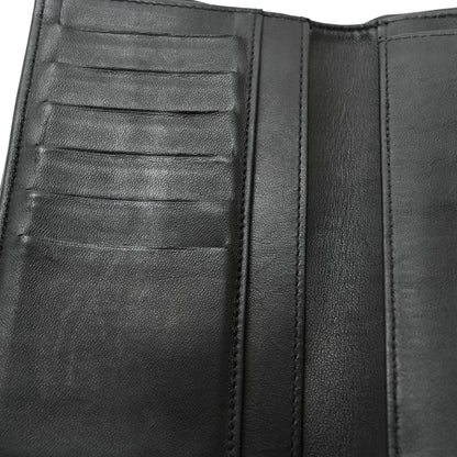 Chanel Lambskin Quilted Large Flap Wallet Black 10 of 16