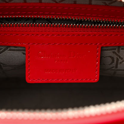 Christian Dior Patent Cannage Large Lady Dior Fuchsia 6 of 16