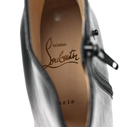 Christian Louboutin Calfskin Karkoul Armony 140 Ankle Boots 39 Black 8 of 9