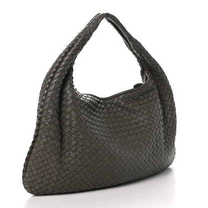 Bottega Veneta Nappa Intrecciato Large Veneta Hobo Grey 3 of 9