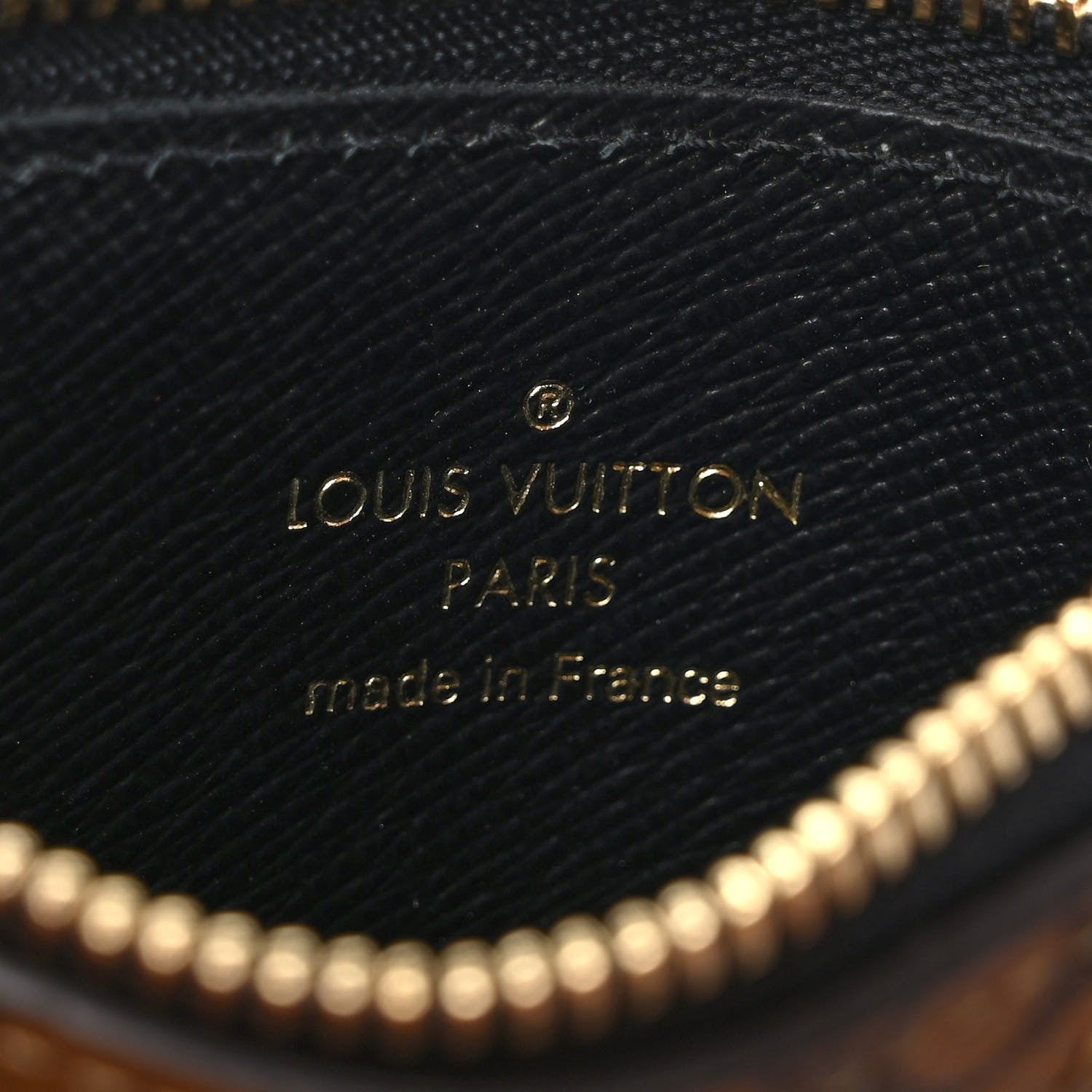 Louis Vuitton Reverse Monogram Zipped Romy Card Holder 6 of 6