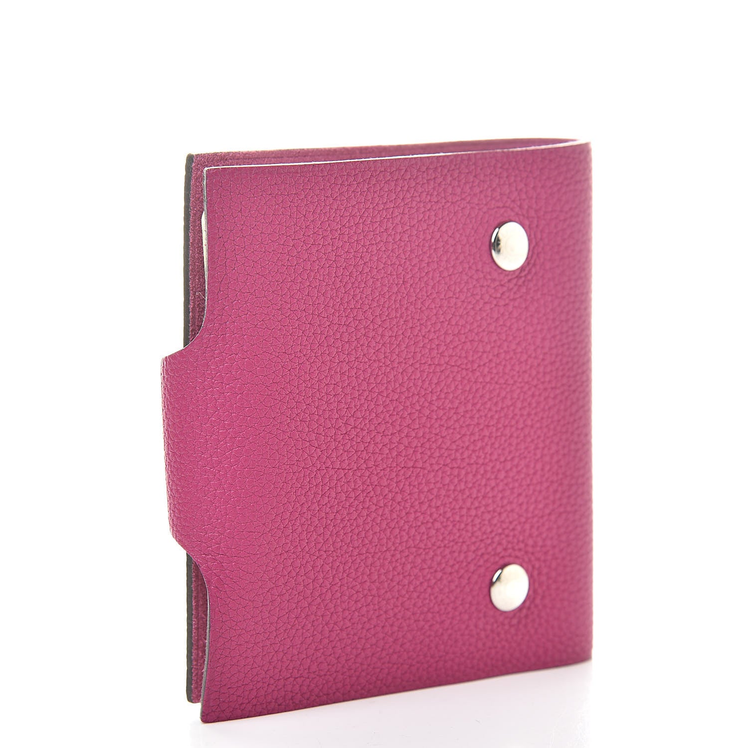 Hermes Togo Ulysse PM Agenda Cover Rose Pourpre 3 of 8