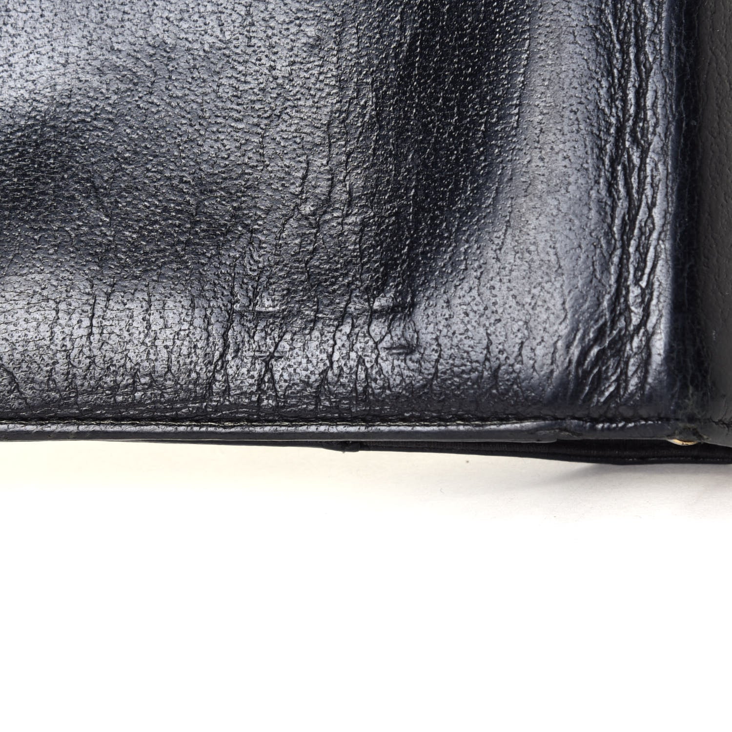 Chanel Goatskin Medium Ring Agenda Planner Black 7 of 12