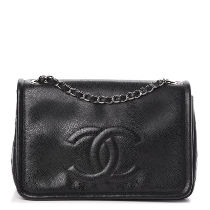 Chanel Caviar Large Timeless CC Flap Black 1 of 11