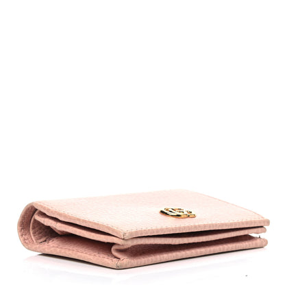 Gucci Dollar Calfskin GG Marmont Card Case Perfect Pink 3 of 9