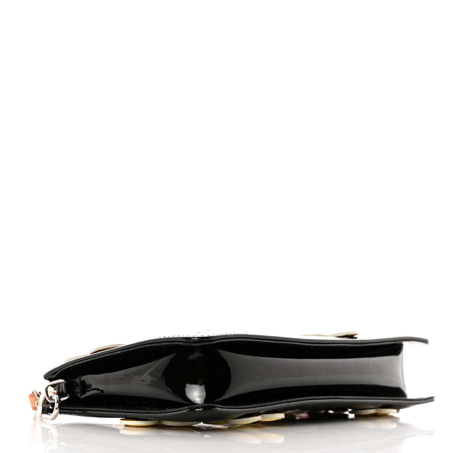 Vernis Lexington Fleurs Pochette Black