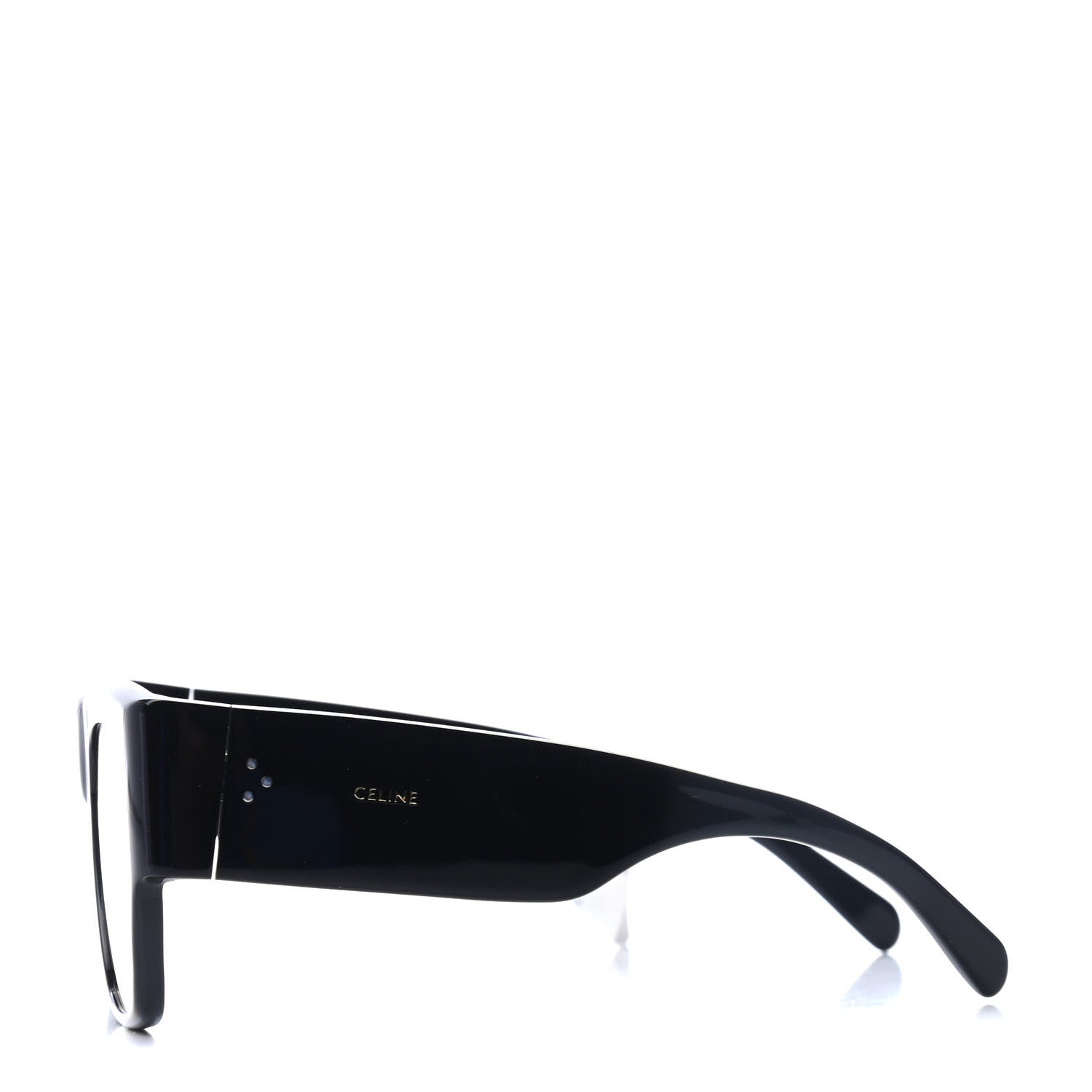 Celine Flat Top Sunglasses CL4056IN Black 3 of 4