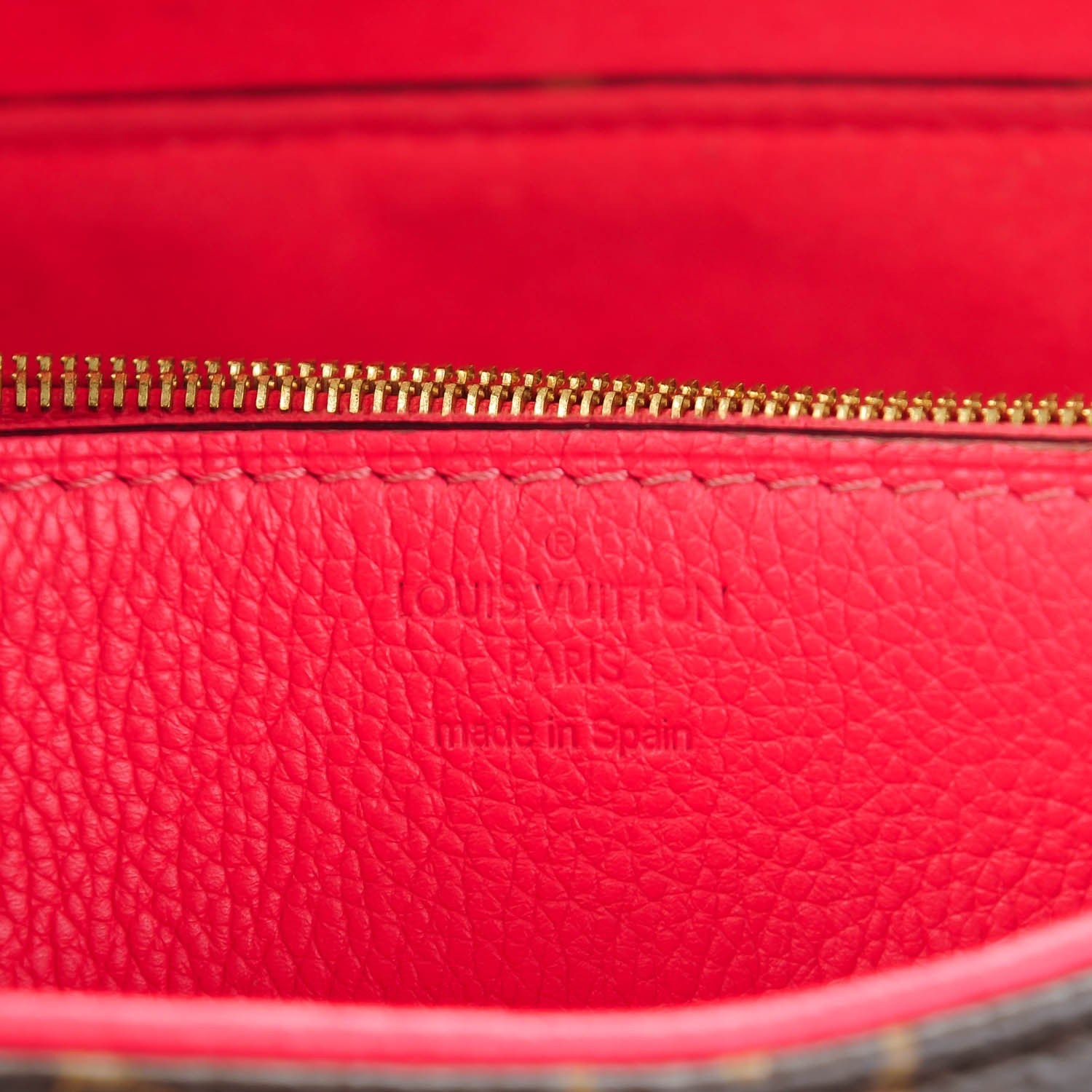 Louis Vuitton Monogram Pallas Chain Rose Litchi 6 of 7