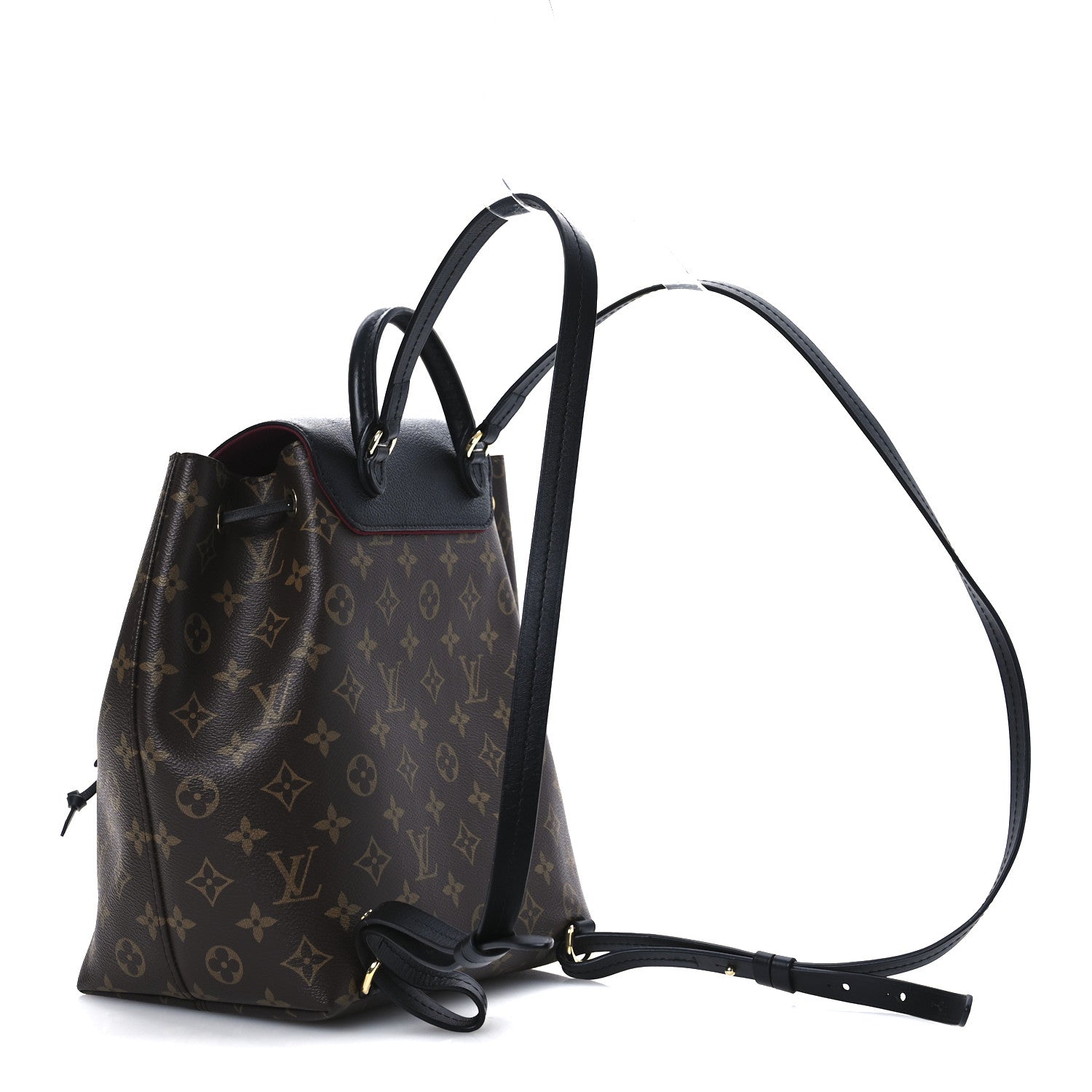 Louis Vuitton Monogram Montsouris PM Black 3 of 14