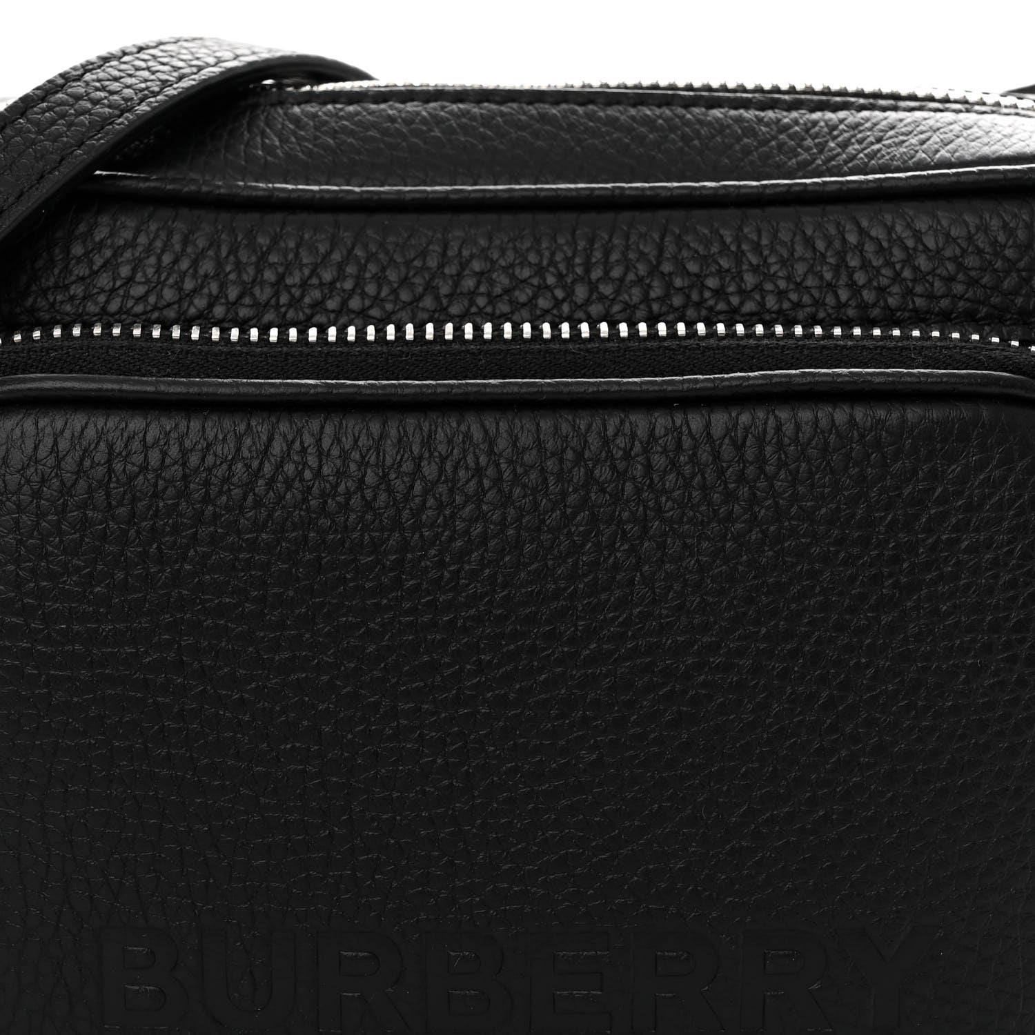 Burberry Grained Calfskin Small Camera Bag Black 8 of 10