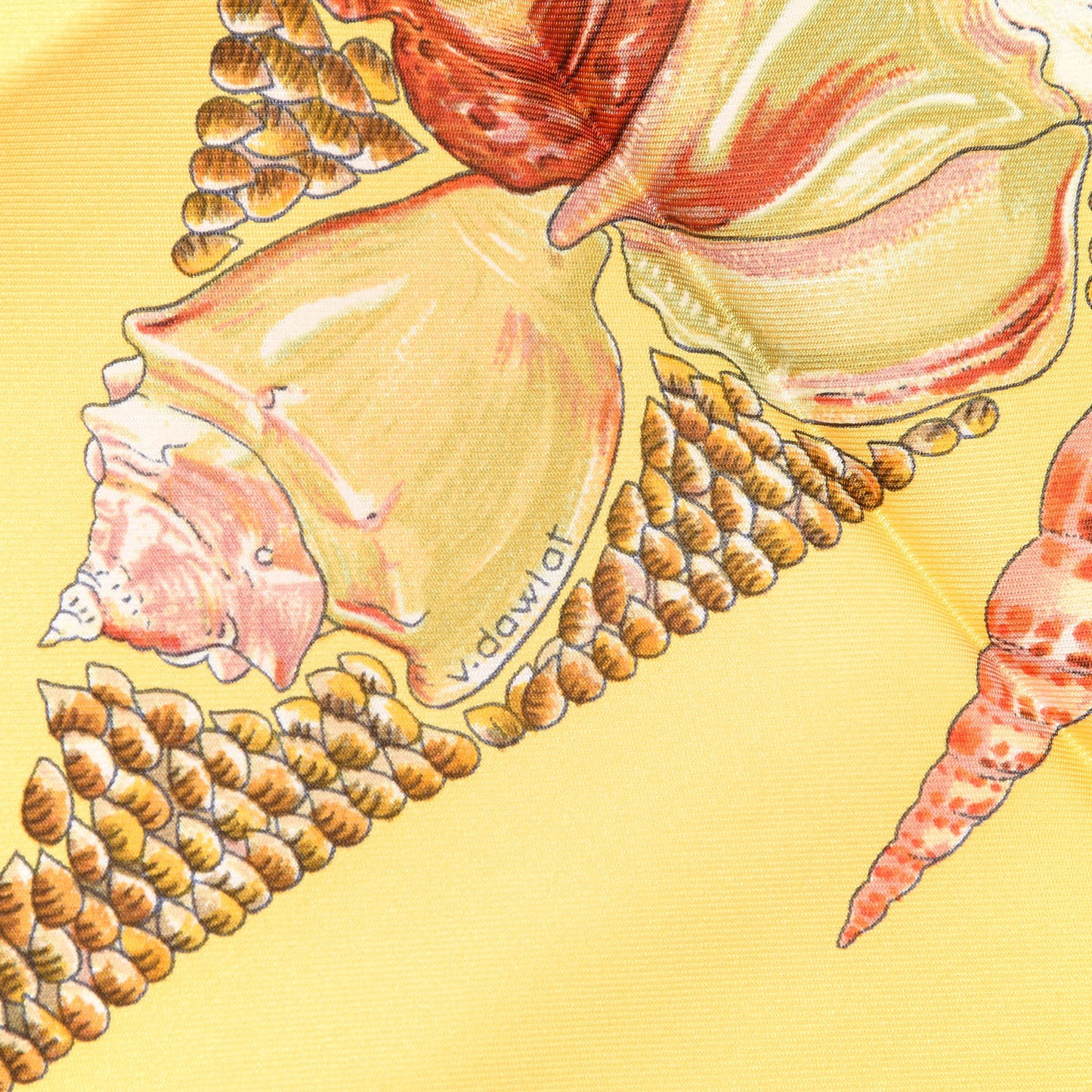 Silk Rocaille Scarf 90