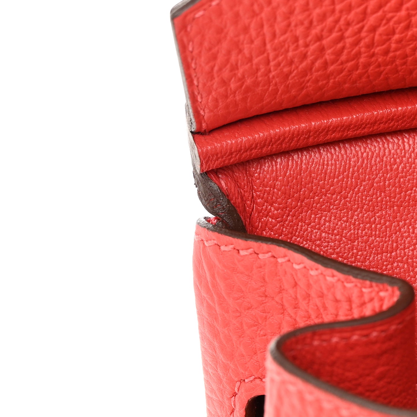 Togo Birkin 30 Rouge Pivoine