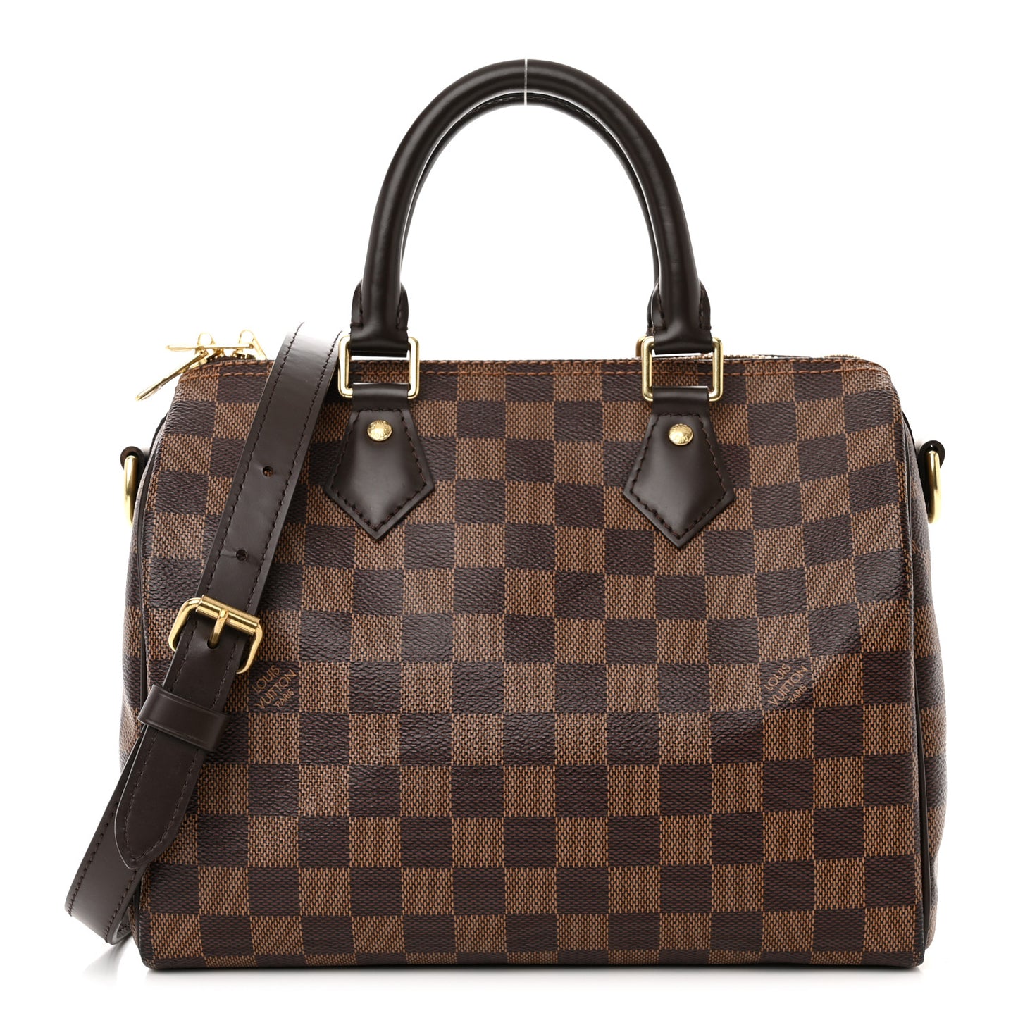 Damier Ebene Speedy Bandouliere 25