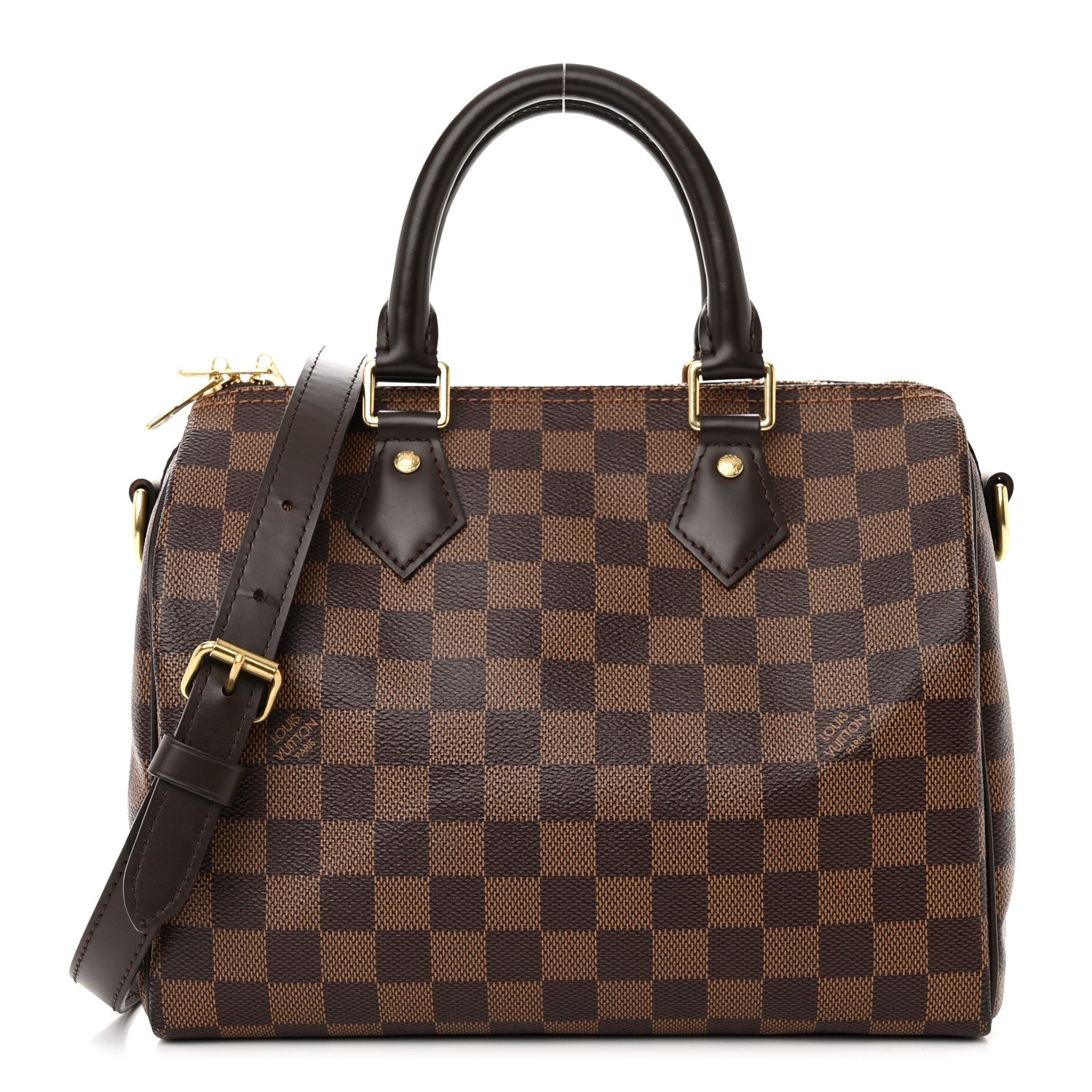 Louis Vuitton Damier Ebene Speedy Bandouliere 25 1 of 10