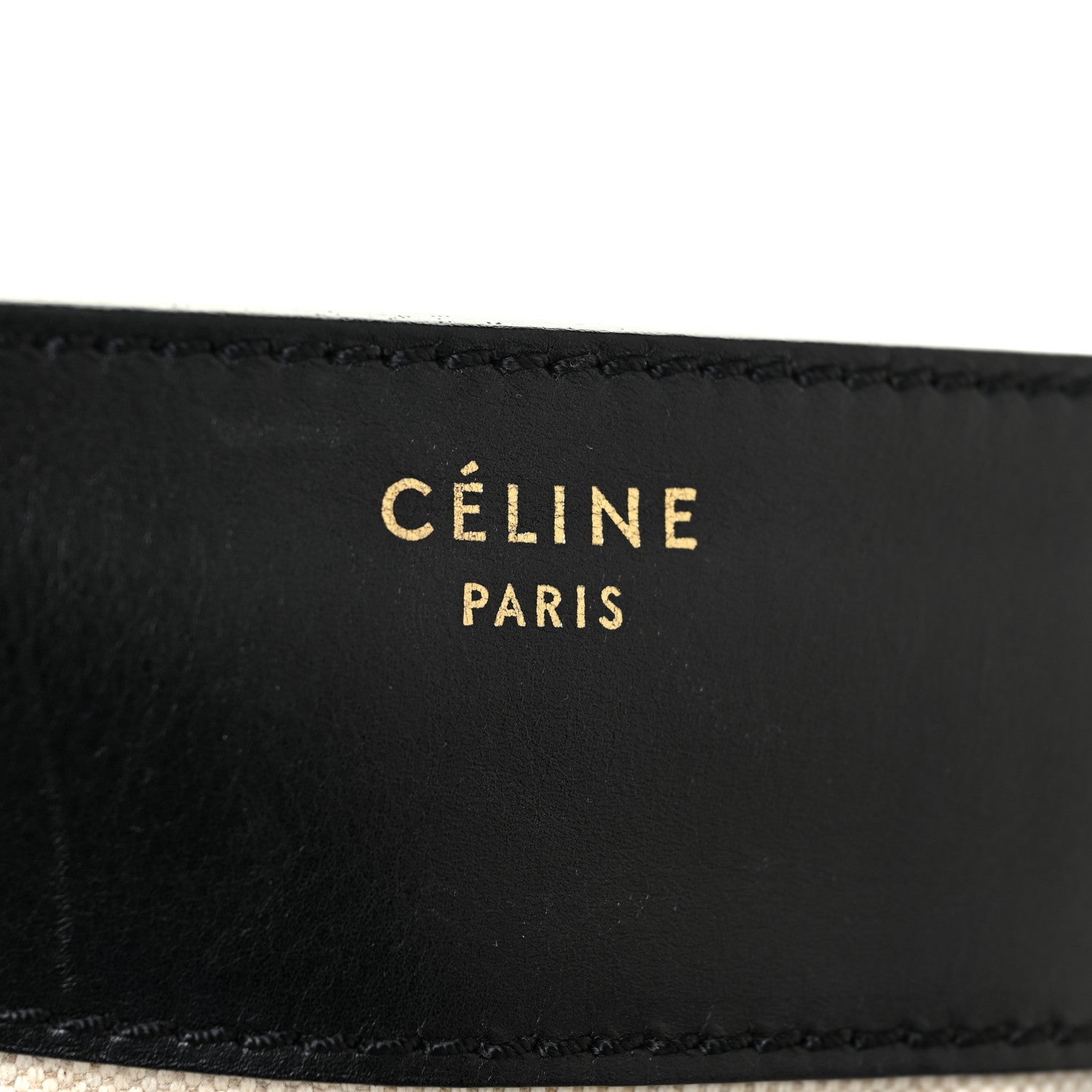 Celine Natural Canvas Smooth Calfskin Mini Luggage Cream 9 of 34