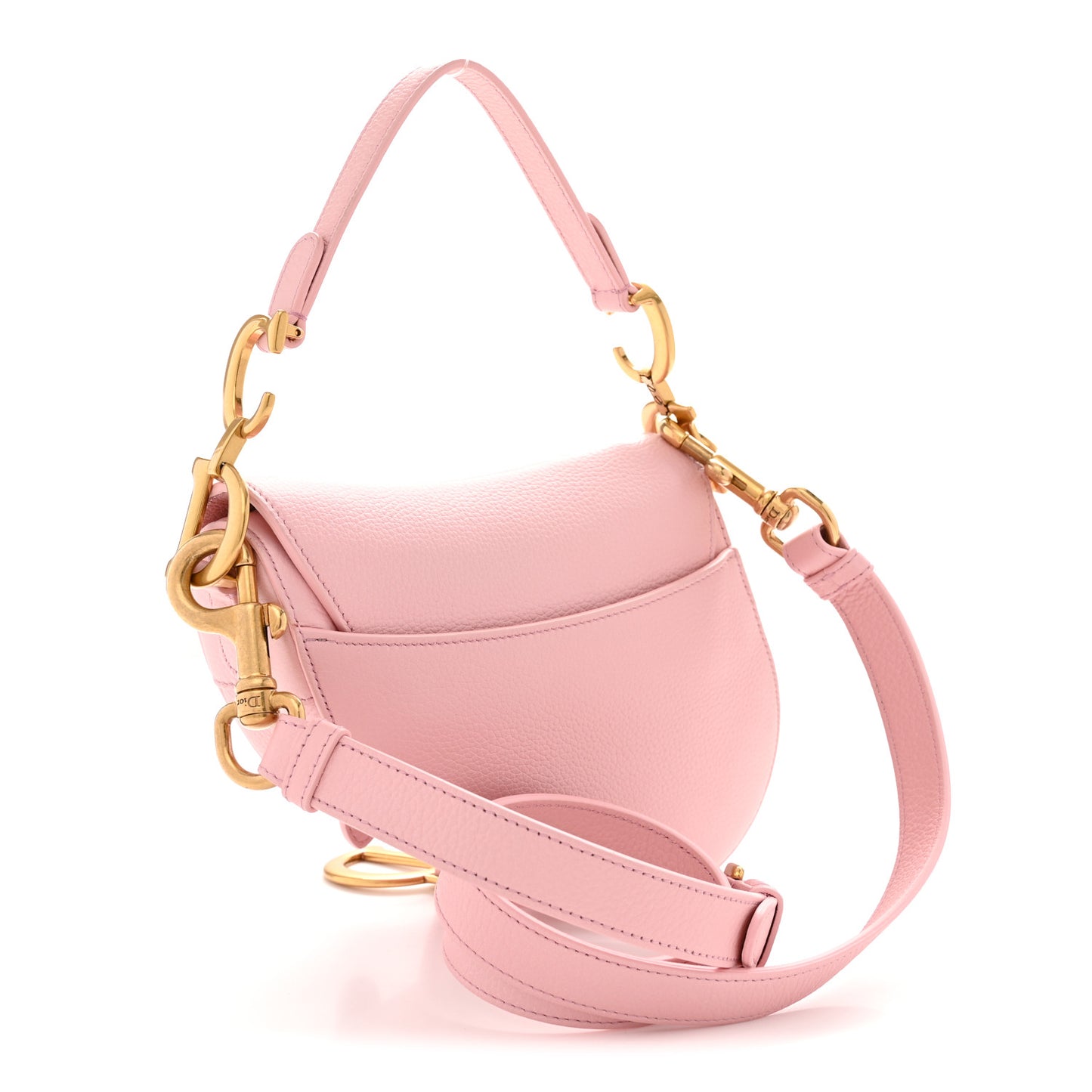 Deerskin Mini Saddle Bag With Strap Melacoton