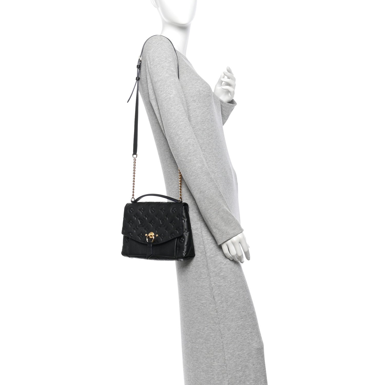 Louis Vuitton Empreinte Blanche BB Black 2 of 9