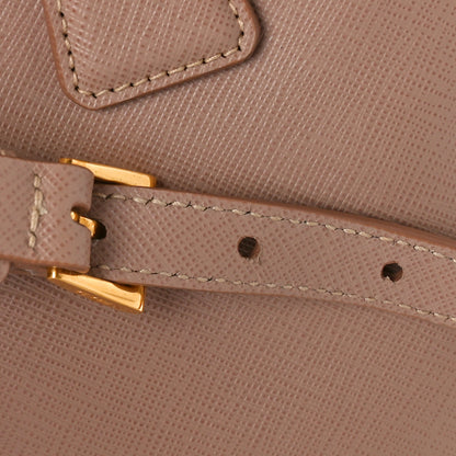 Prada Saffiano Medium Galleria Double Zip Tote Cammeo 10 of 13