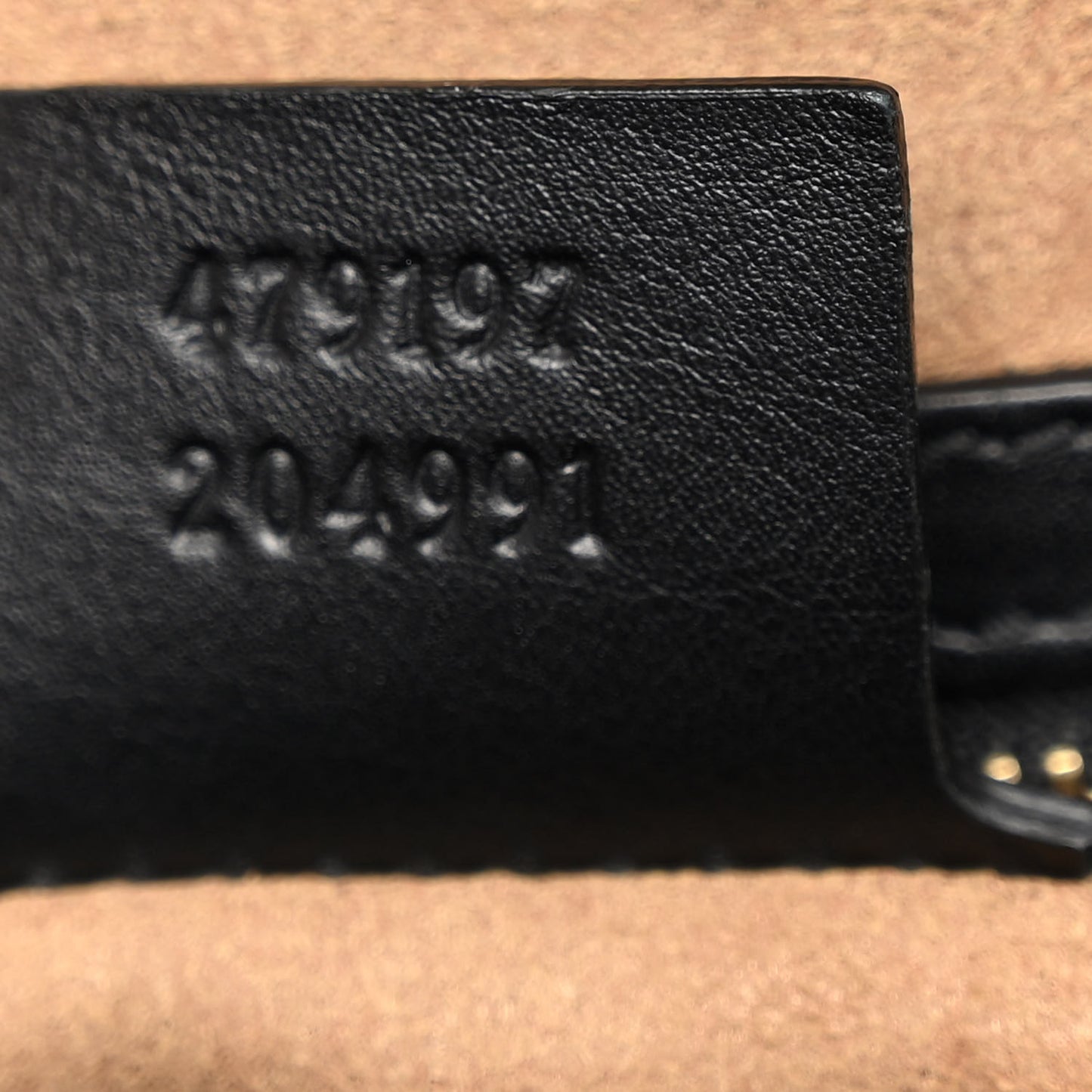 GG Supreme Monogram Medium Padlock Tote Black