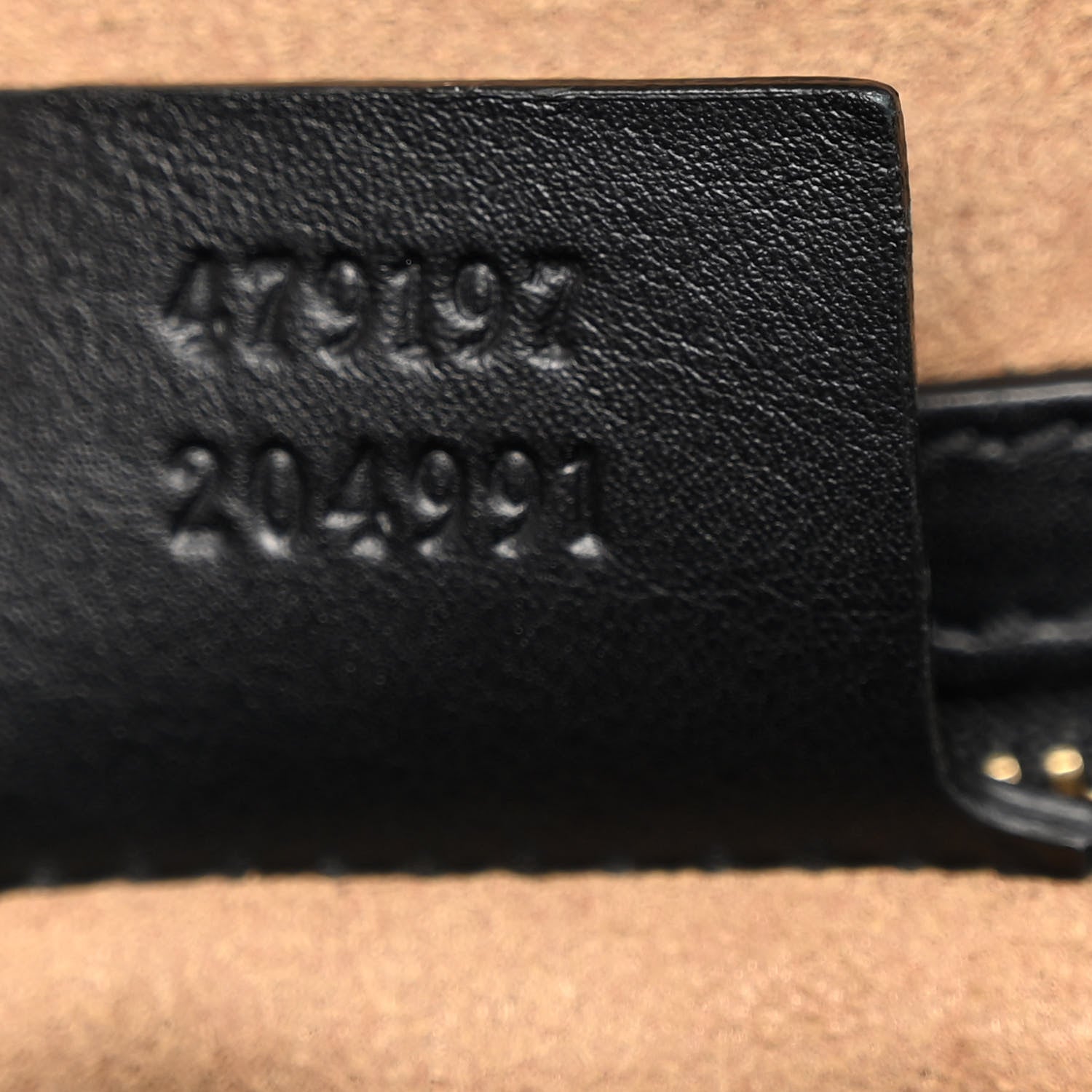 Gucci GG Supreme Monogram Medium Padlock Tote Black 7 of 10