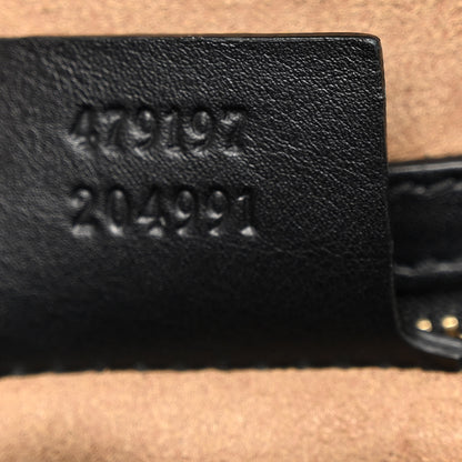 Gucci GG Supreme Monogram Medium Padlock Tote Black 7 of 10