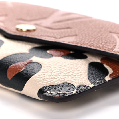 Louis Vuitton Empreinte Monogram Giant Wild At Heart Key Pouch Caramel 6 of 10