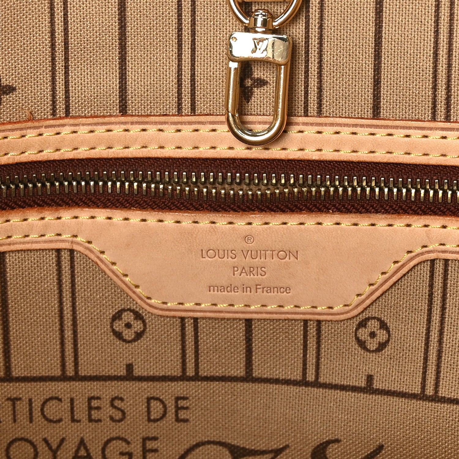 Louis Vuitton Monogram Neverfull MM 6 of 9