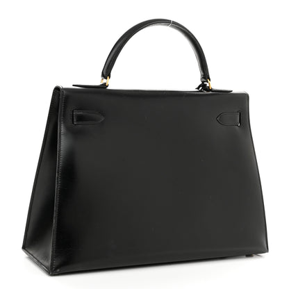Hermes Box Kelly Sellier 32 Black 2 of 15