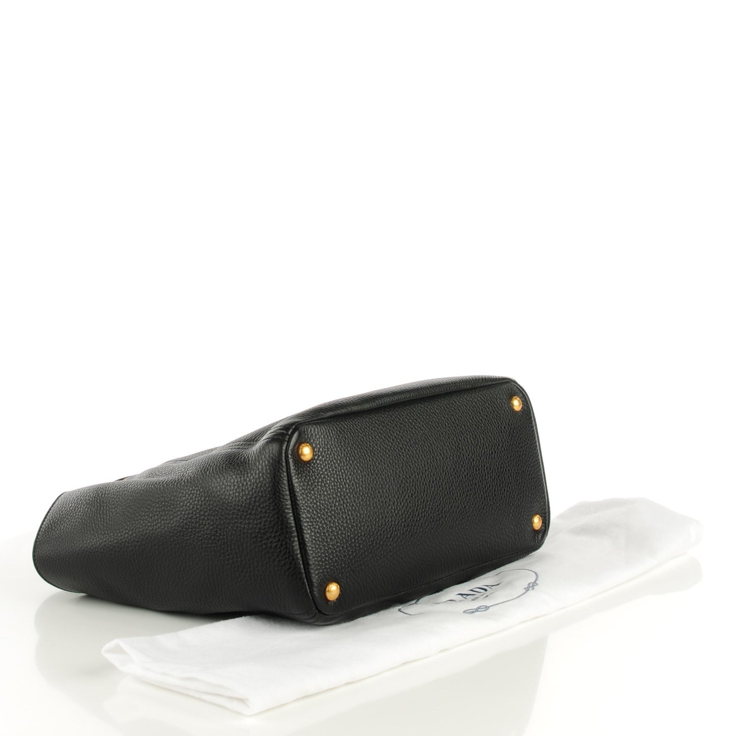 Vitello Daino Double Pocket Hobo Nero Black
