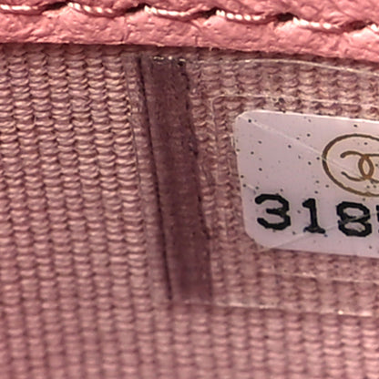 Chanel Lambskin Quilted Mini Trendy CC Clutch With Chain Pink 7 of 10