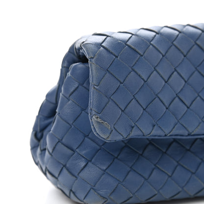 Bottega Veneta Nappa Intrecciato Cosmetic Case Storm Blue 11 of 11