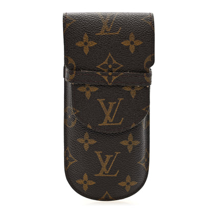 Louis Vuitton Monogram Glasses Sunglasses Case w Flap 1 of 6