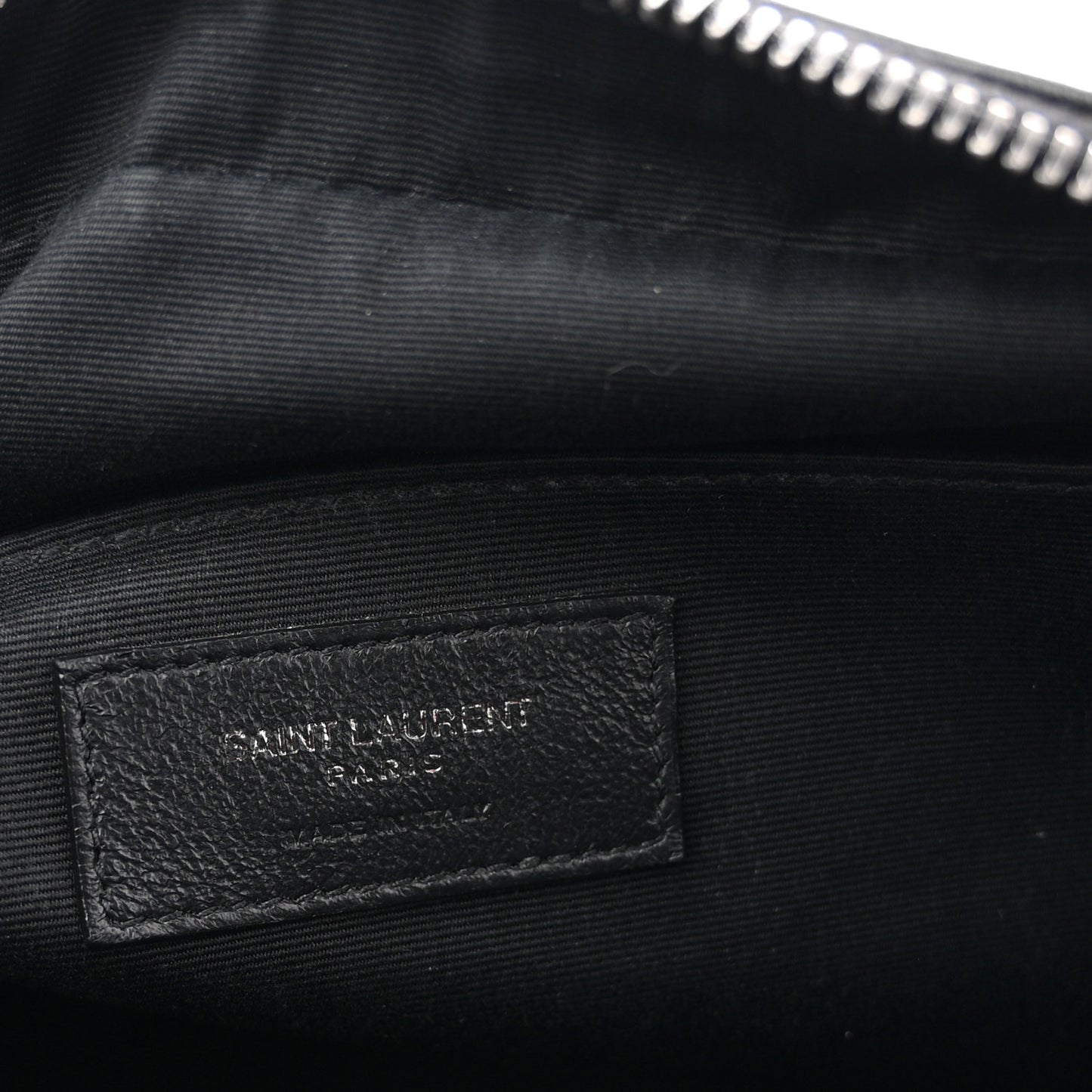 Calfskin Matelasse Monogram Monochrome Lou Camera Bag Black