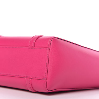 Balenciaga Calfskin XXS Everyday Tote Rose Magenta Black 7 of 8