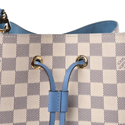 Louis Vuitton Damier Azur Neonoe MM Bleuet 7 of 12