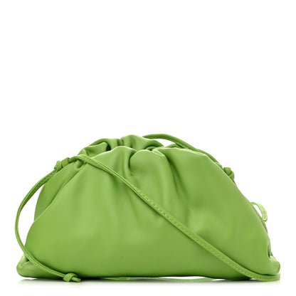 Bottega Veneta Butter Calfskin The Mini Pouch Acid Green 1 of 10
