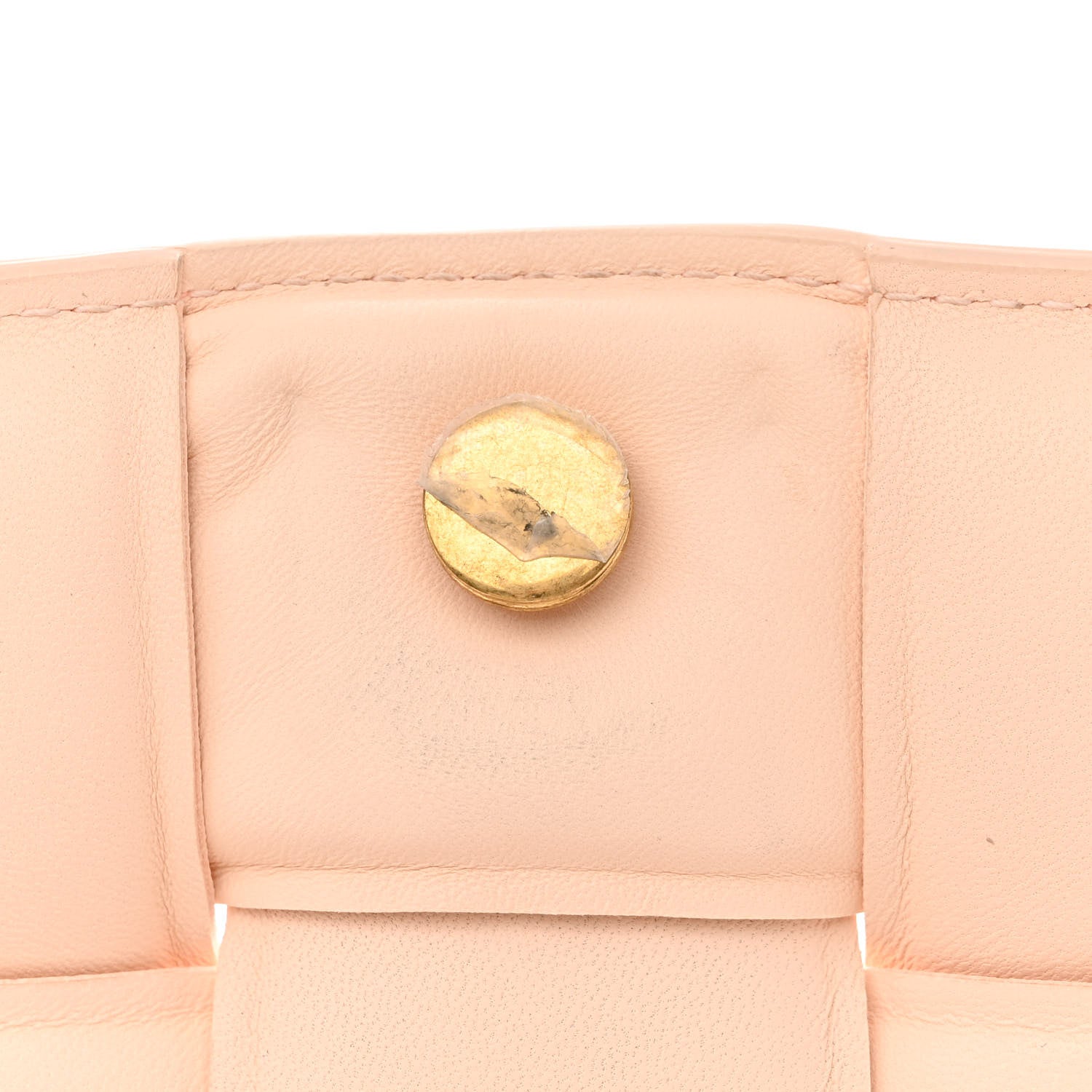 Bottega Veneta Nappa Maxi Intreccio Padded Cassette Crossbody Bag Melon Washed 11 of 12