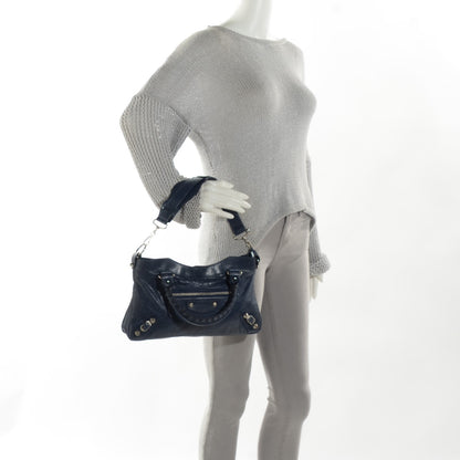 Balenciaga Agneau Giant 12 Silver Hardware First Bleu Roi 2 of 11