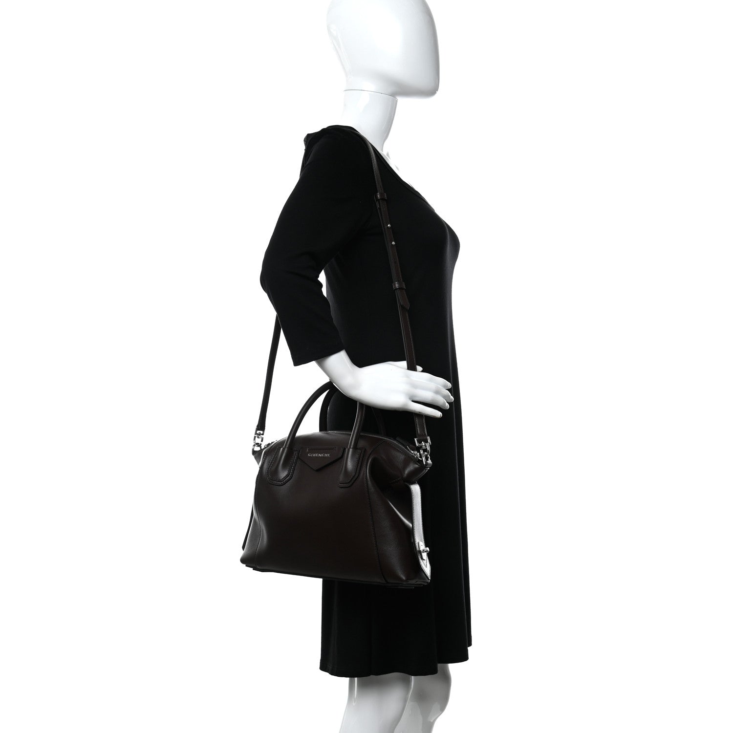 Givenchy Smooth Calfskin Small Soft Antigona Brown 2 of 8