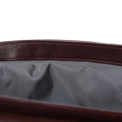 Chanel Washed Lambskin Quilted Medium Chain Around Messenger Dark Brown 12 of 12