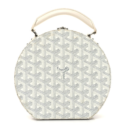 Goyard Goyardine Alto Hatbox White 1 of 10