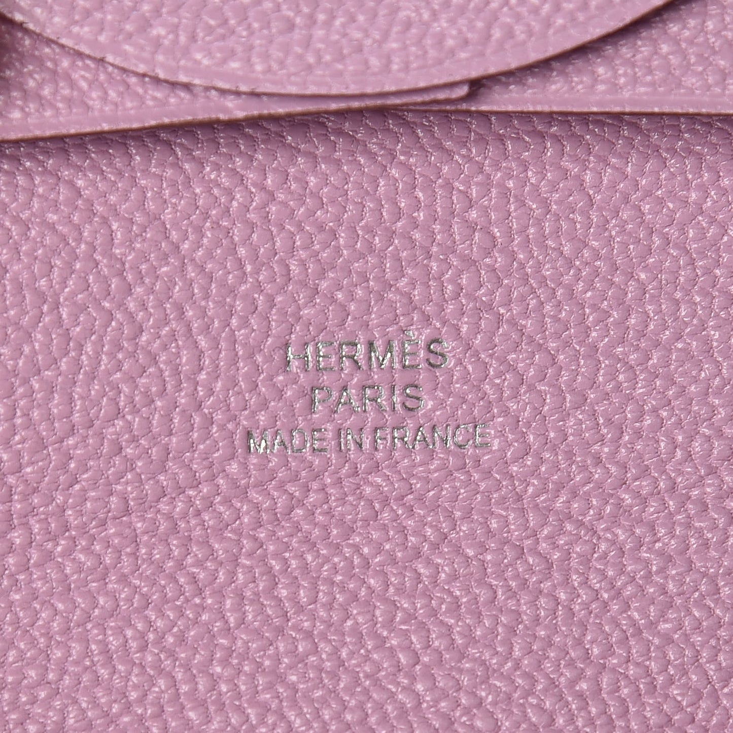 Chevre Mysore Bastia Coin Purse Mauve Sylvestre