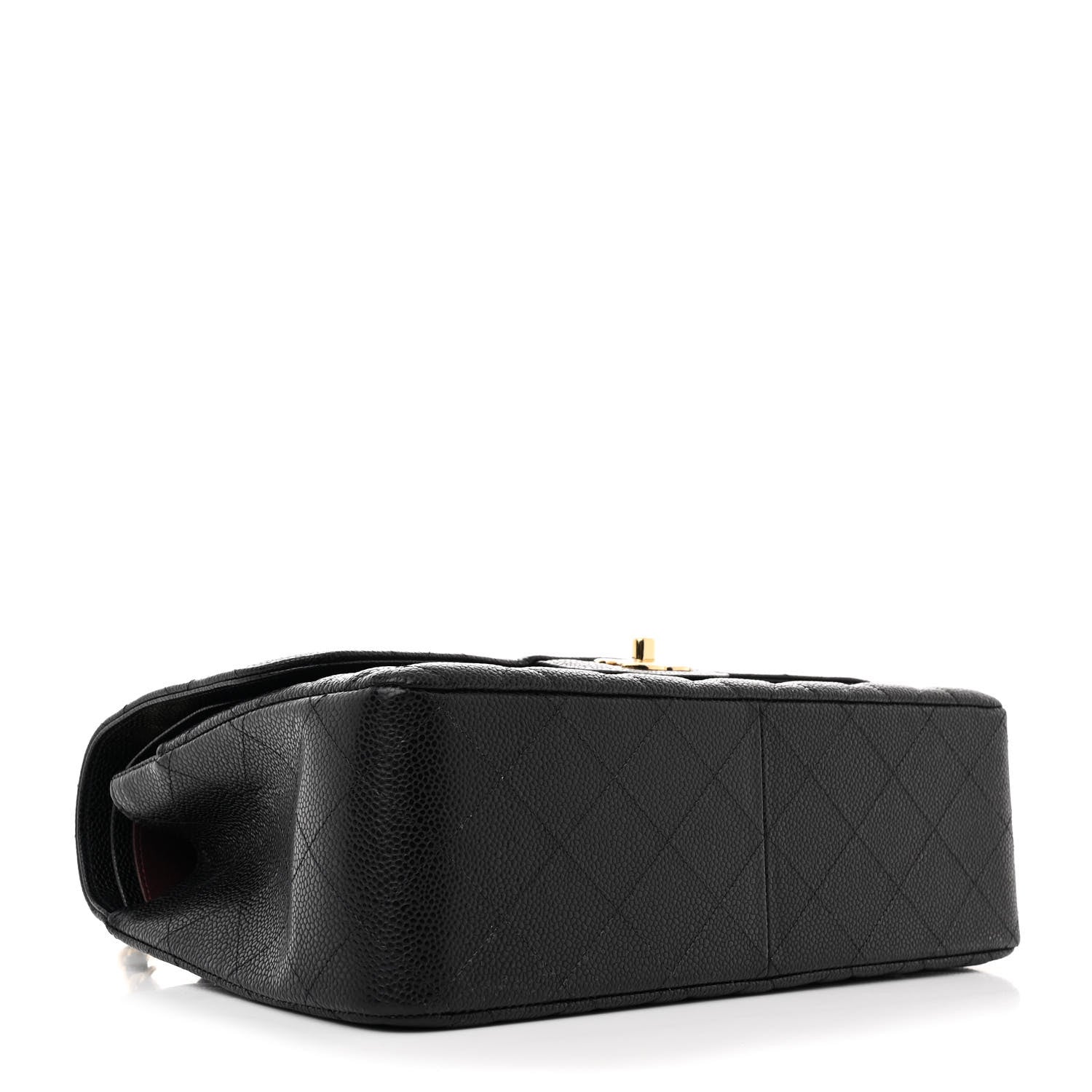 Chanel Caviar Quilted Jumbo Double Flap Black 4 of 10