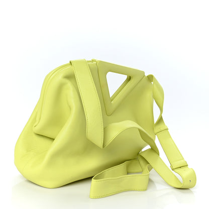 Bottega Veneta Calfskin Medium The Point Triangle Bag Seagrass 3 of 12