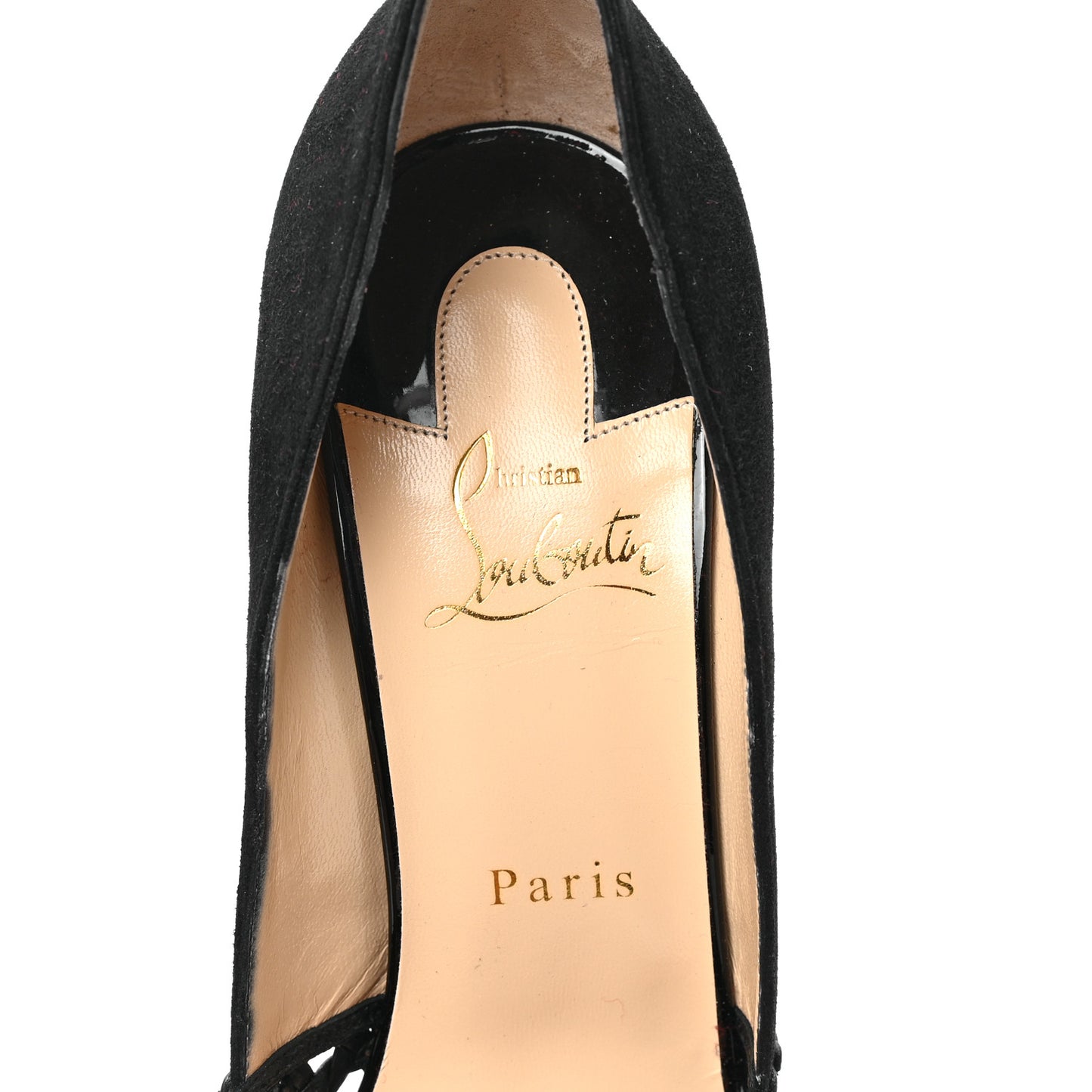 Patent Kid Suede Altressa 120 Pumps 39.5 Black