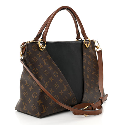 Louis Vuitton Monogram V Tote MM Black 3 of 10