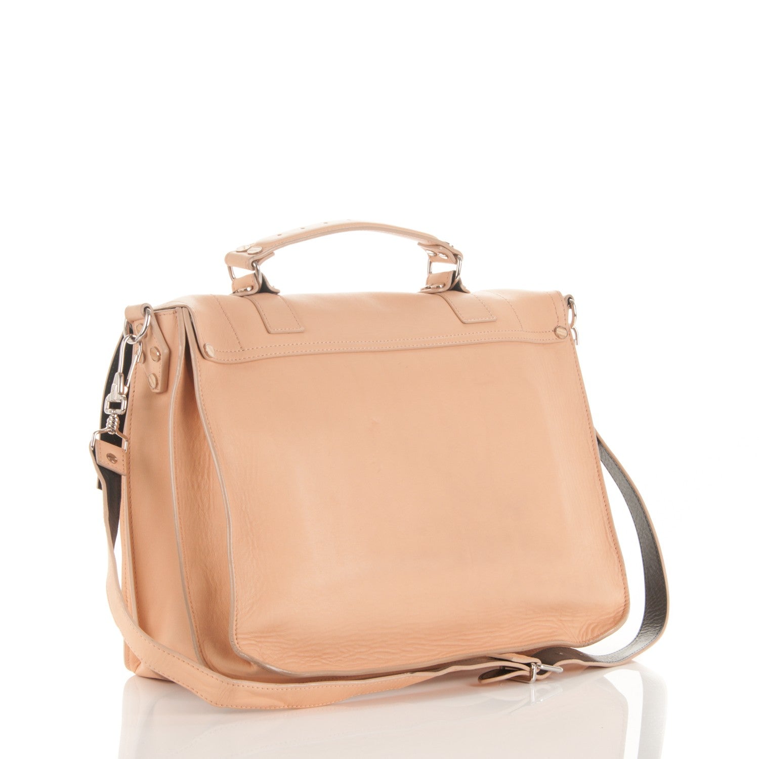 Proenza Schouler Lambskin Large PS1 Satchel Sorbet 3 of 8