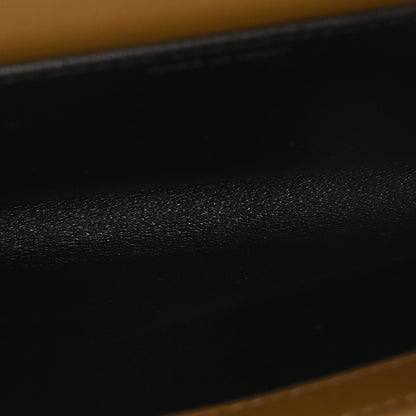 Saint Laurent Patent Calfskin Uptown Chain Wallet Taupe 6 of 11